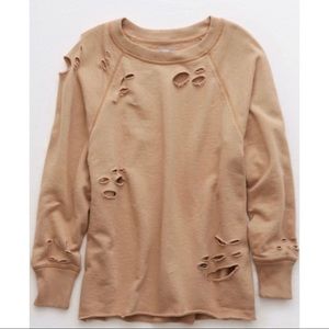 aerie Distressed Sweatshirts